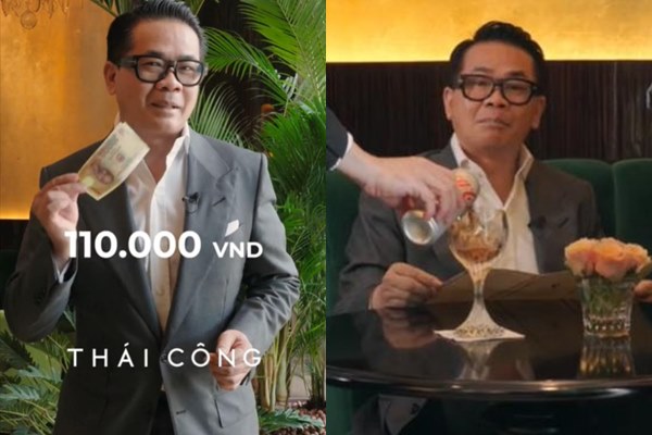 NTK Thái Công: “Nếu bạn thông minh, nên chi ra 110k mua nước lọc ở tiệm của tôi về uống, bạn sẽ sang chảnh như quý tộc”