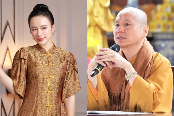 Angela Phương Trinh nhất quyết bảo vệ thầy Thích Chân Quang giữa b.ão dư luận: “Thầy không phát ngôn sai, thầy đang cứu vớt tâm hồn bị ô nh.iễm”